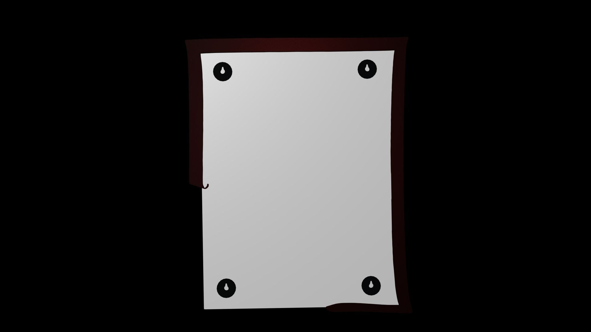 3D Fire Horse Portrait Textures included Free low-poly 3D model_2