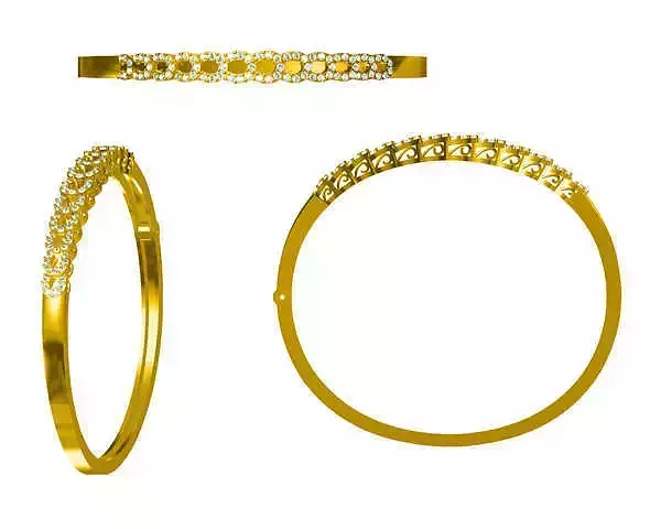 JCD Format Eternity round cut engagement rings 3d jewelry cad