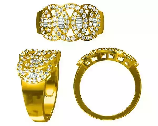 JCD Format Classic round brilliant shape pendant design