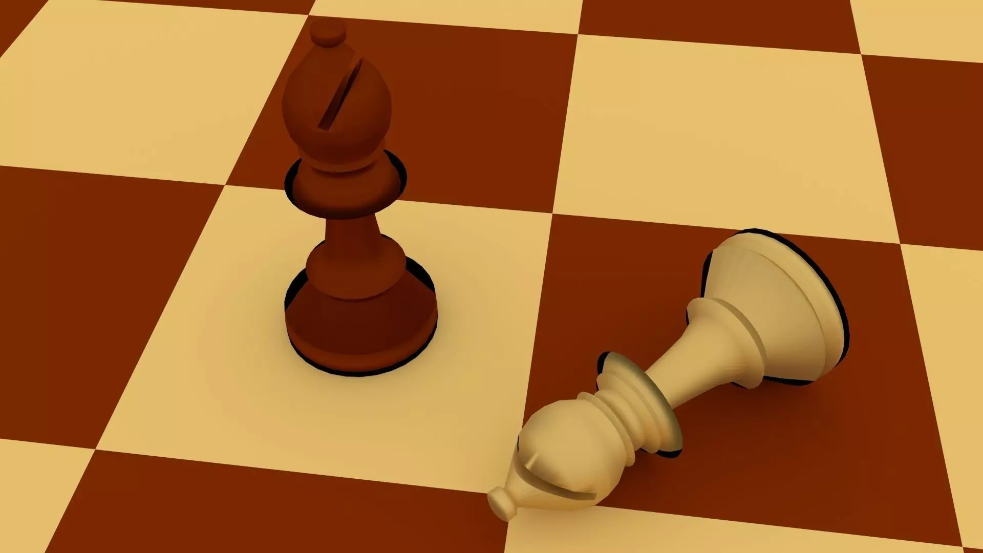 Chess Bishop  3D model_0