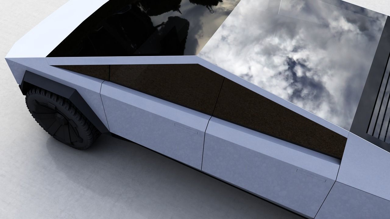 TESLA CYBERTRUCK 2019 3D model_10