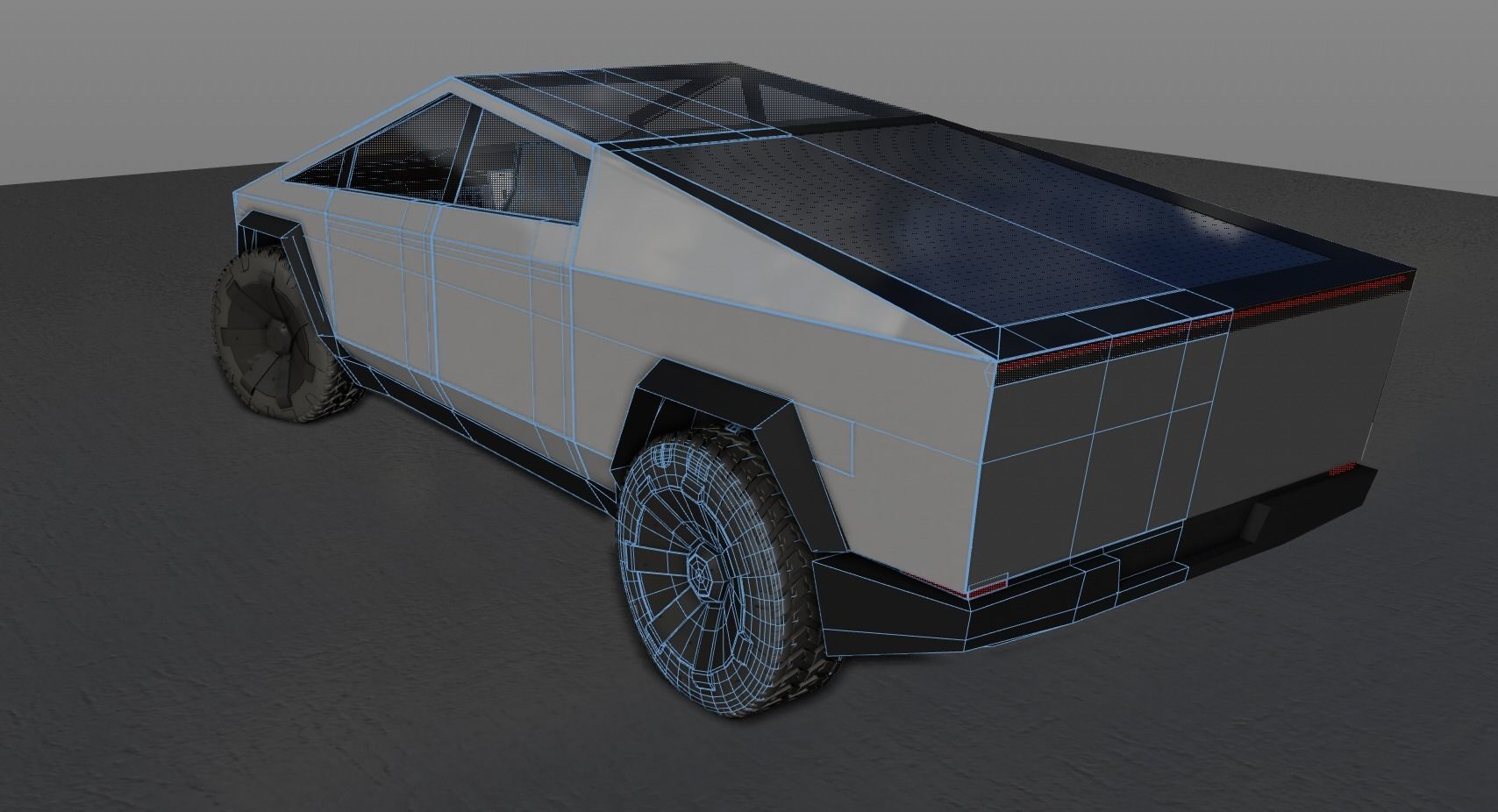 TESLA CYBERTRUCK 2019 3D model_13