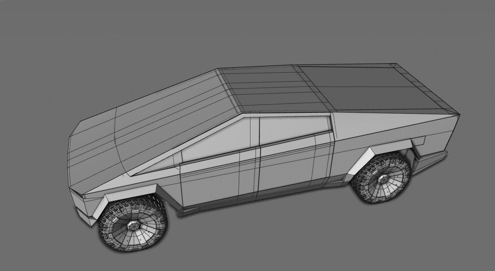 TESLA CYBERTRUCK 2019 3D model_20