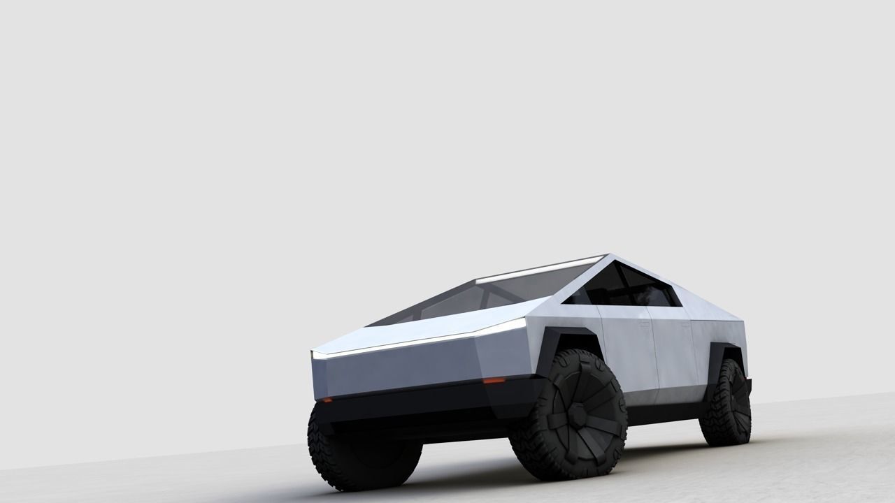 TESLA CYBERTRUCK 2019 3D model_17