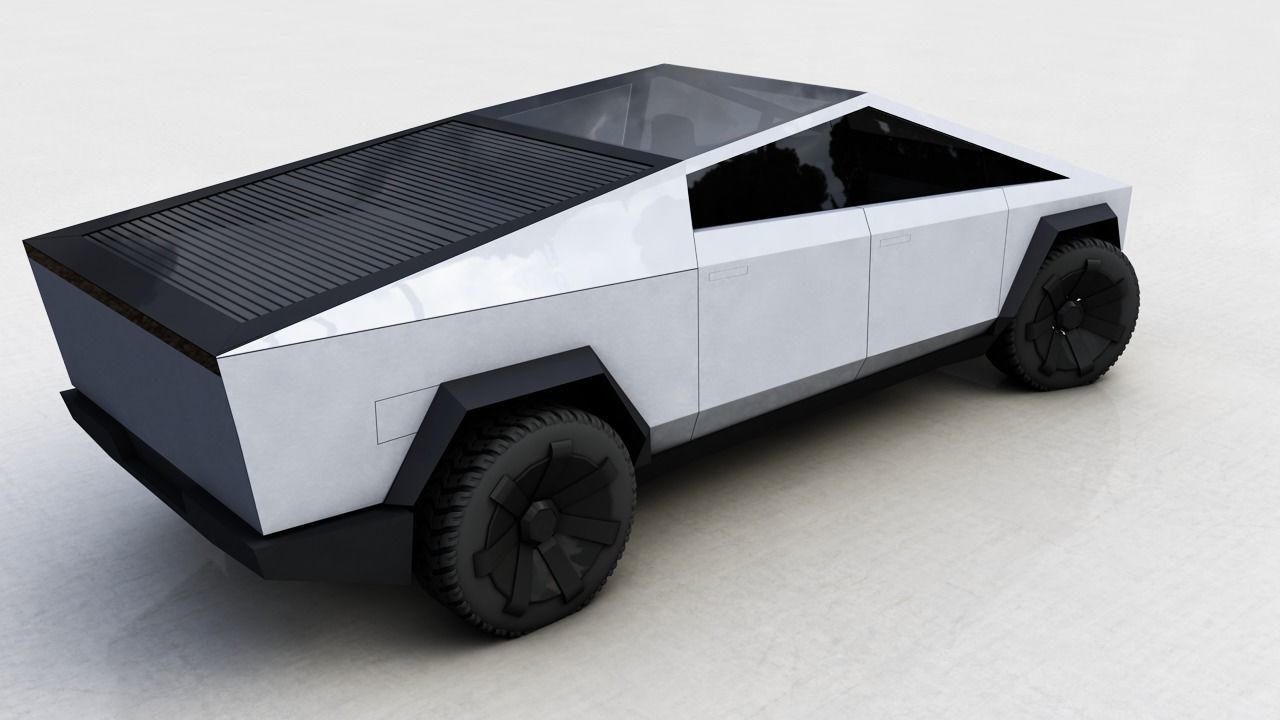 TESLA CYBERTRUCK 2019 3D model_15