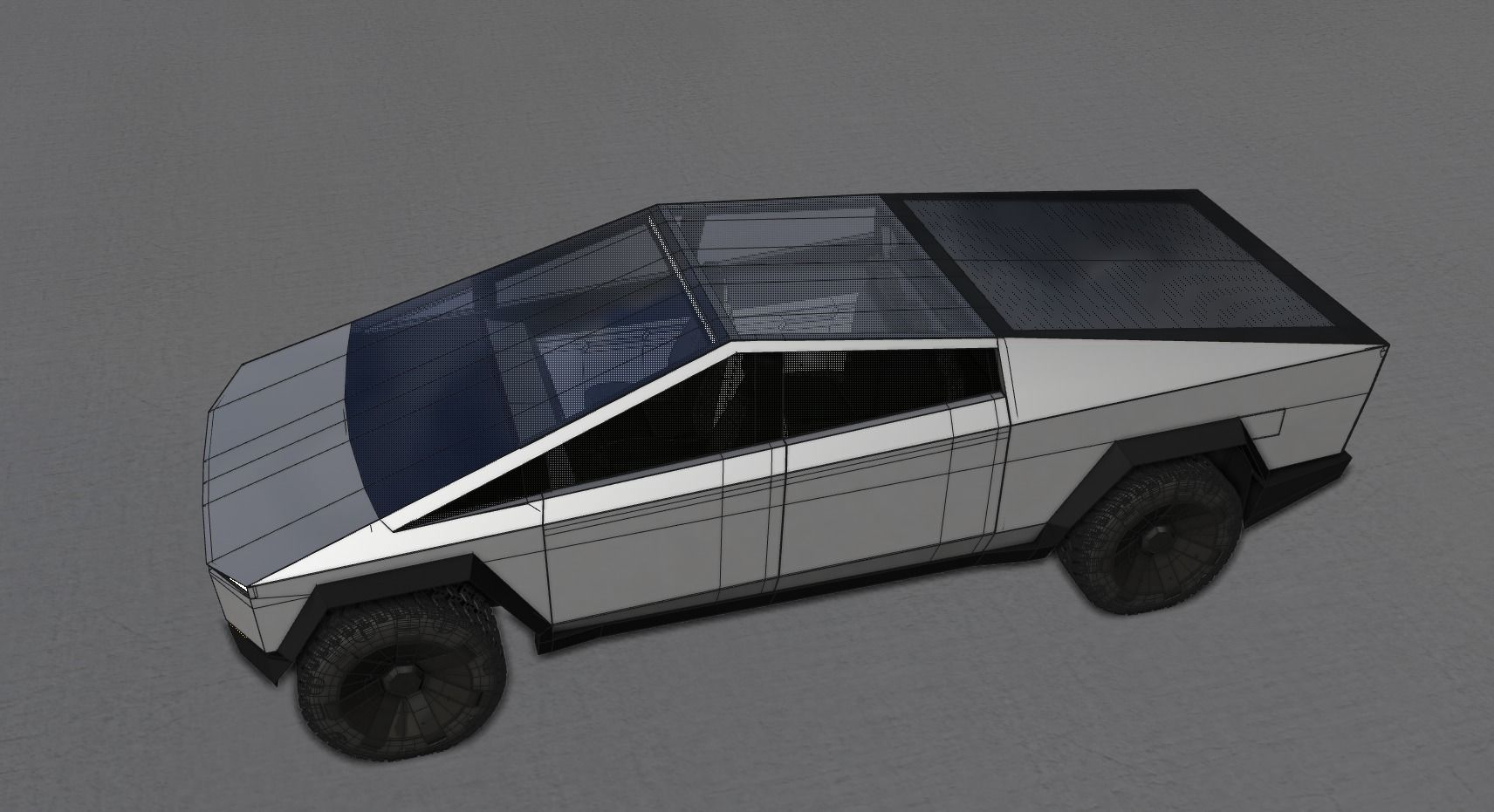 TESLA CYBERTRUCK 2019 3D model_21