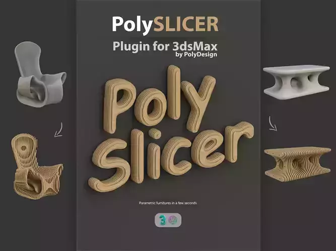 PolySlicer for 3dsMax 3D model