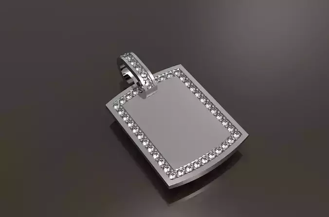 Dog Tag Pendant for Mans