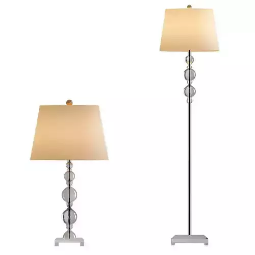 Sweet floor lamp and table lamp