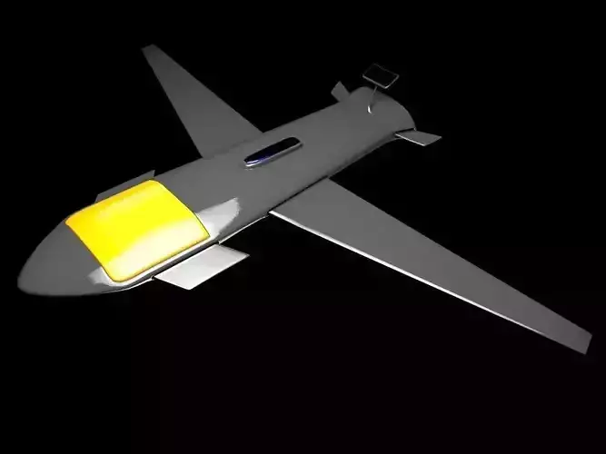 The Nightcrawler Low Poly unmanned aerial vehicle - unmanned aerial vehicle