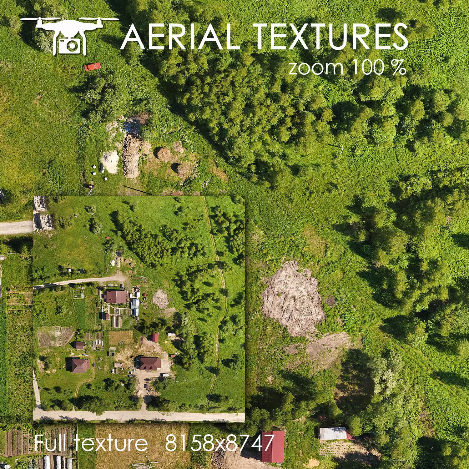 Texture Aerial texture 248 VR / AR / low-poly | CGTrader