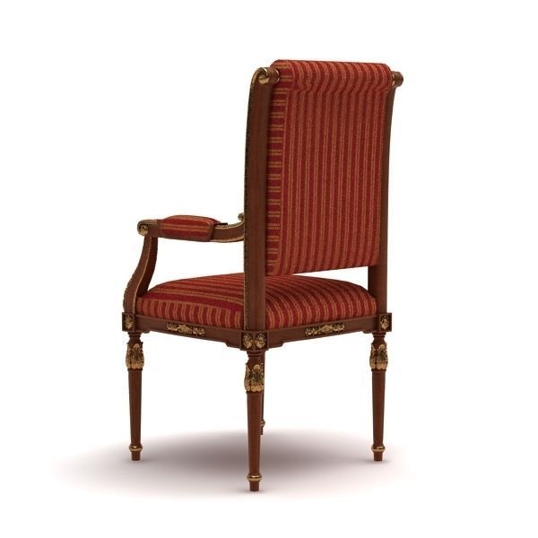 Cabiate lounge armchair 3D model_2