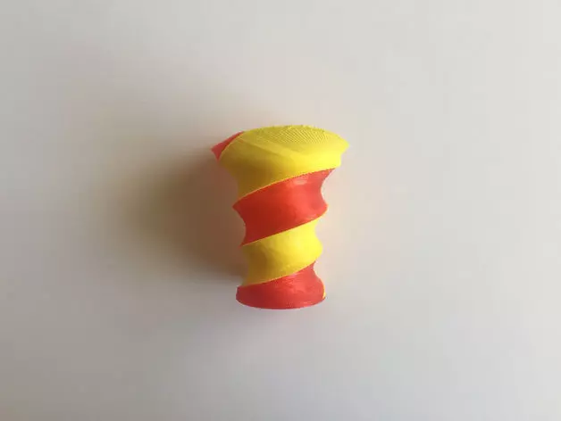 2 Color Spiral Vase V 9c 3D print model