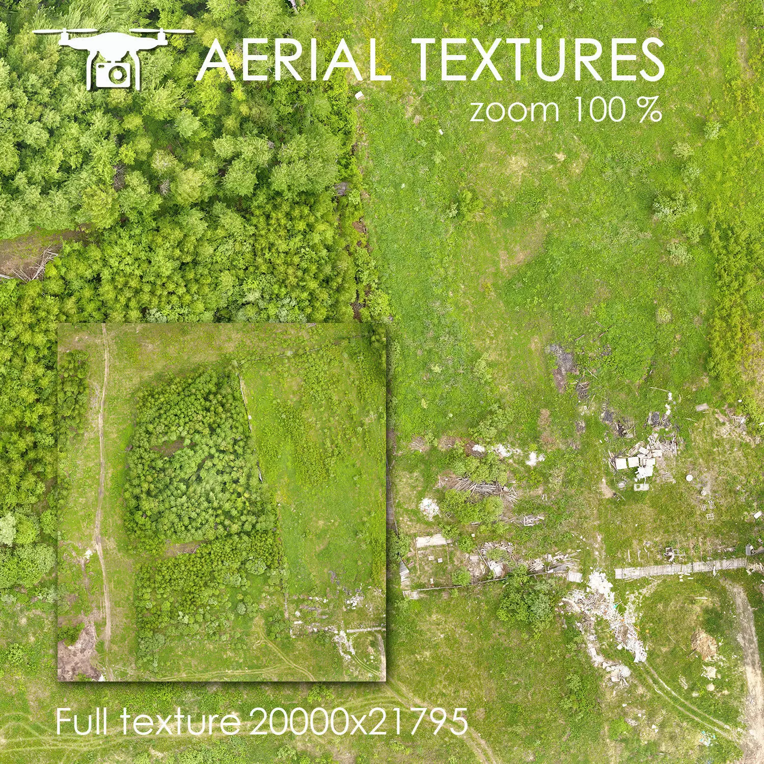 Texture Aerial texture 272 VR / AR / low-poly | CGTrader