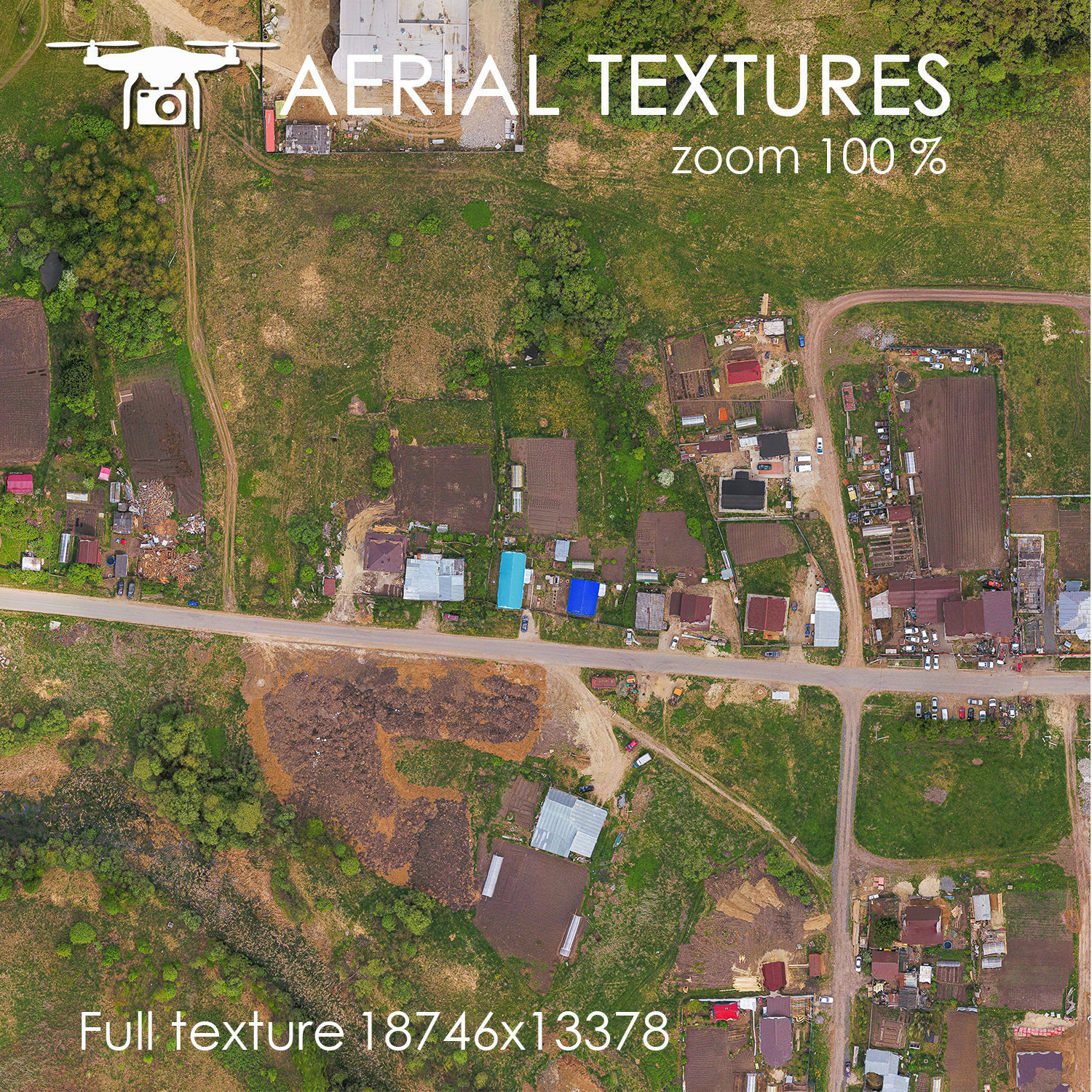 Texture Aerial texture 274 VR / AR / low-poly | CGTrader