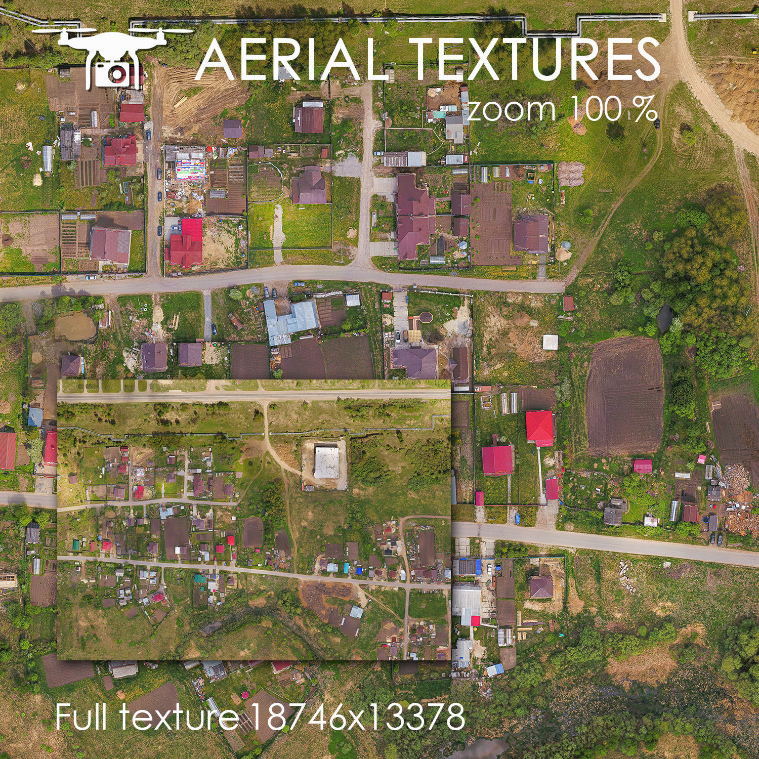 Texture Aerial texture 274 VR / AR / low-poly | CGTrader