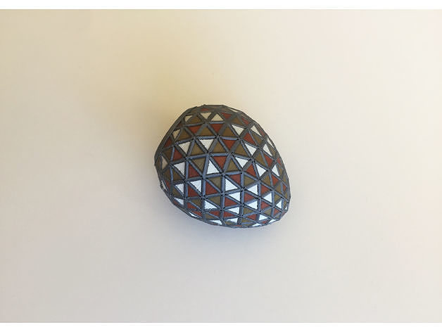 Multi Color Dragos Egg multi material 4 color 3D print model