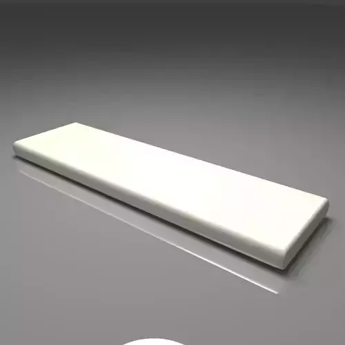 White Chocolate Bar 1 3D model