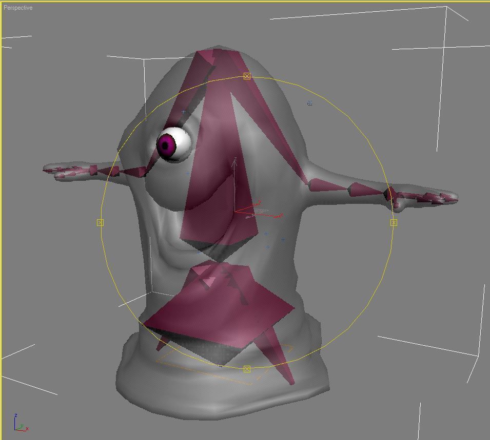 Bob from Monsters vs Aliens RIGGED Low-poly 3D model_5