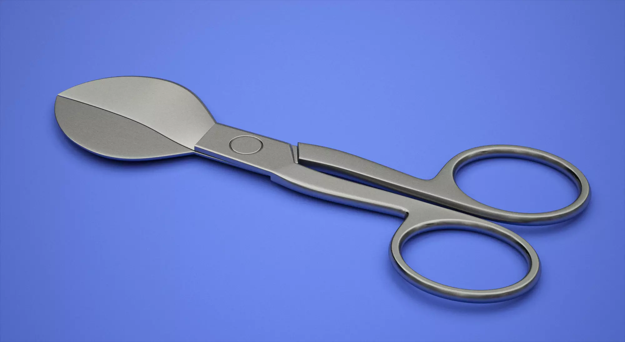 Umbilical Scissors 3D model_0