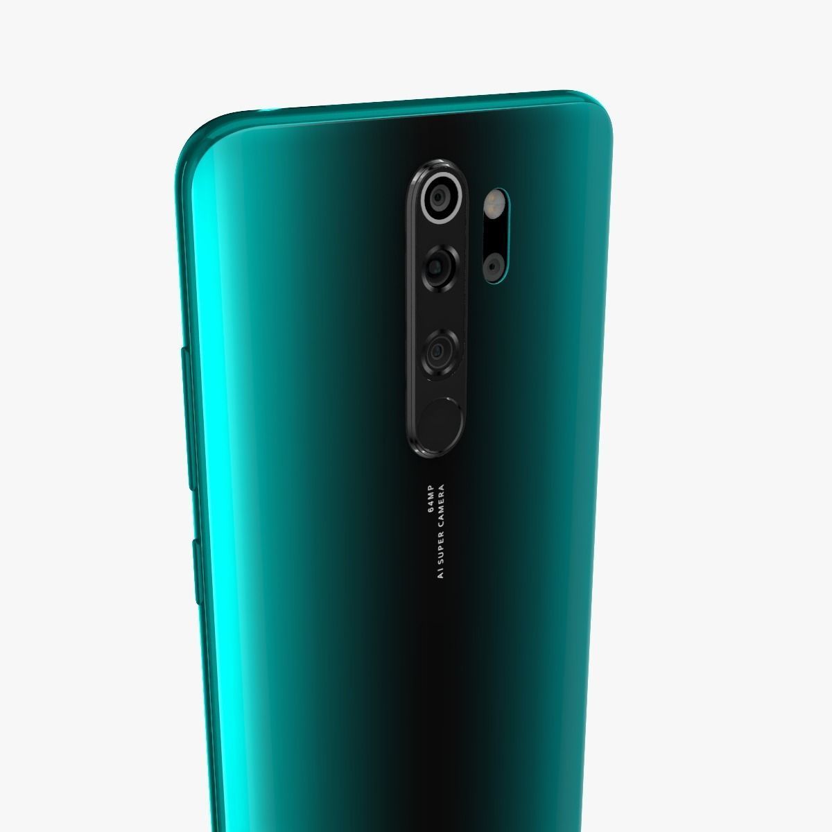 Xiaomi Redmi Note 8 Pro with 4 colors 3D model_3