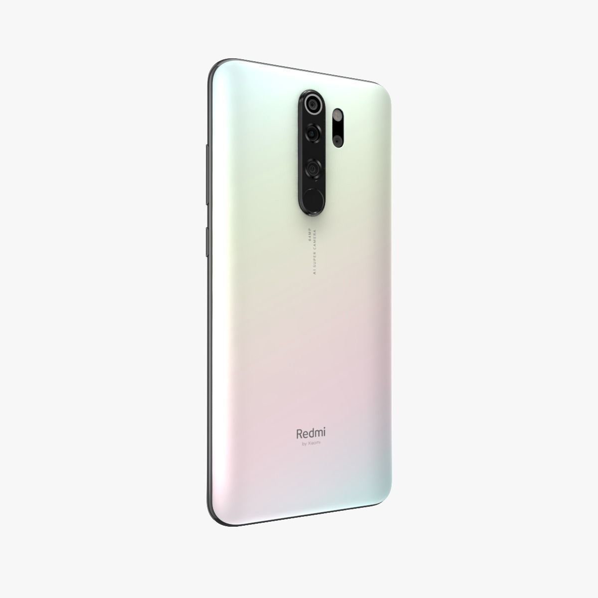 Xiaomi Redmi Note 8 Pro with 4 colors 3D model_9