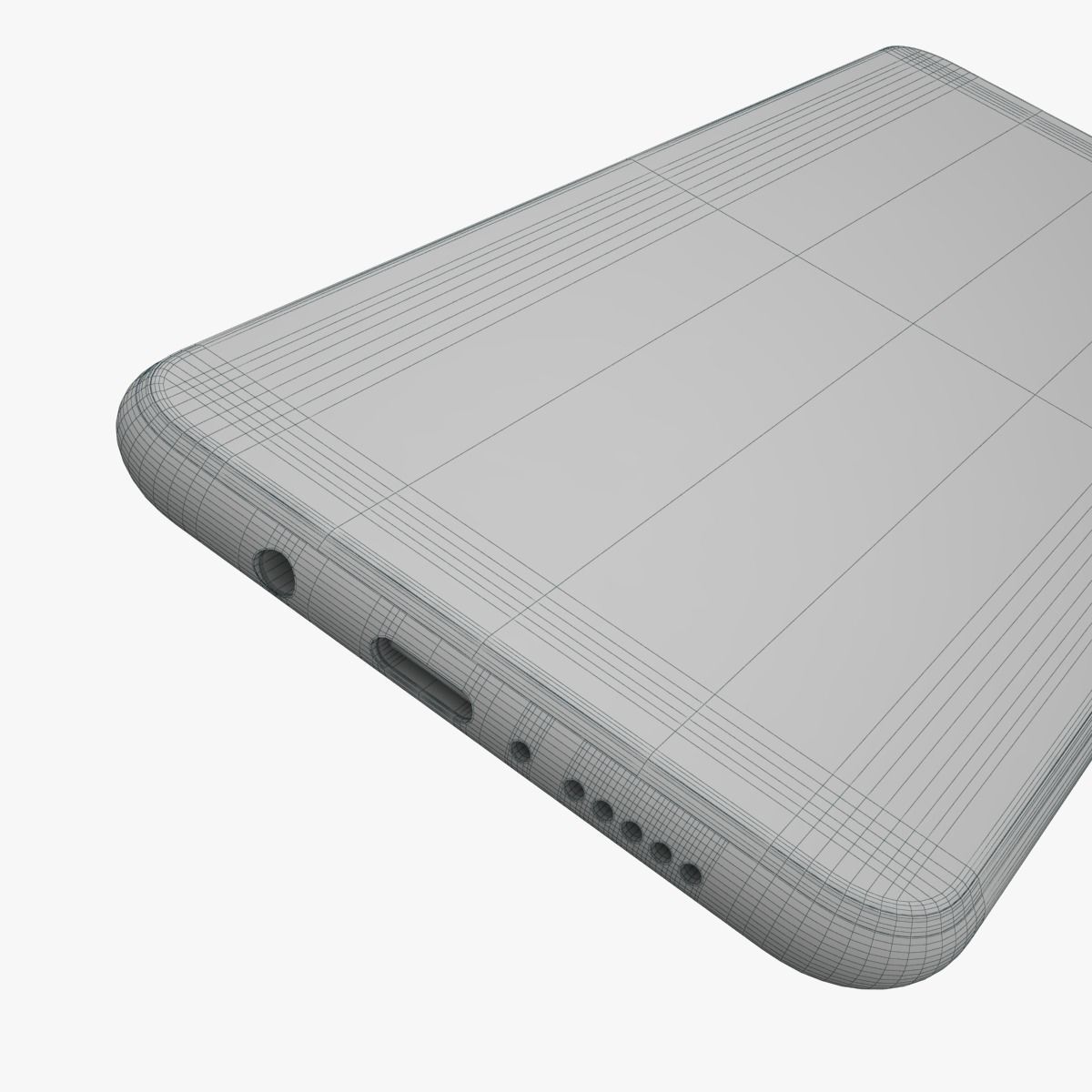 Xiaomi Redmi Note 8 Pro with 4 colors 3D model_16