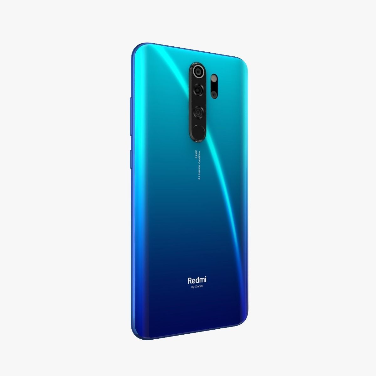 Xiaomi Redmi Note 8 Pro with 4 colors 3D model_7