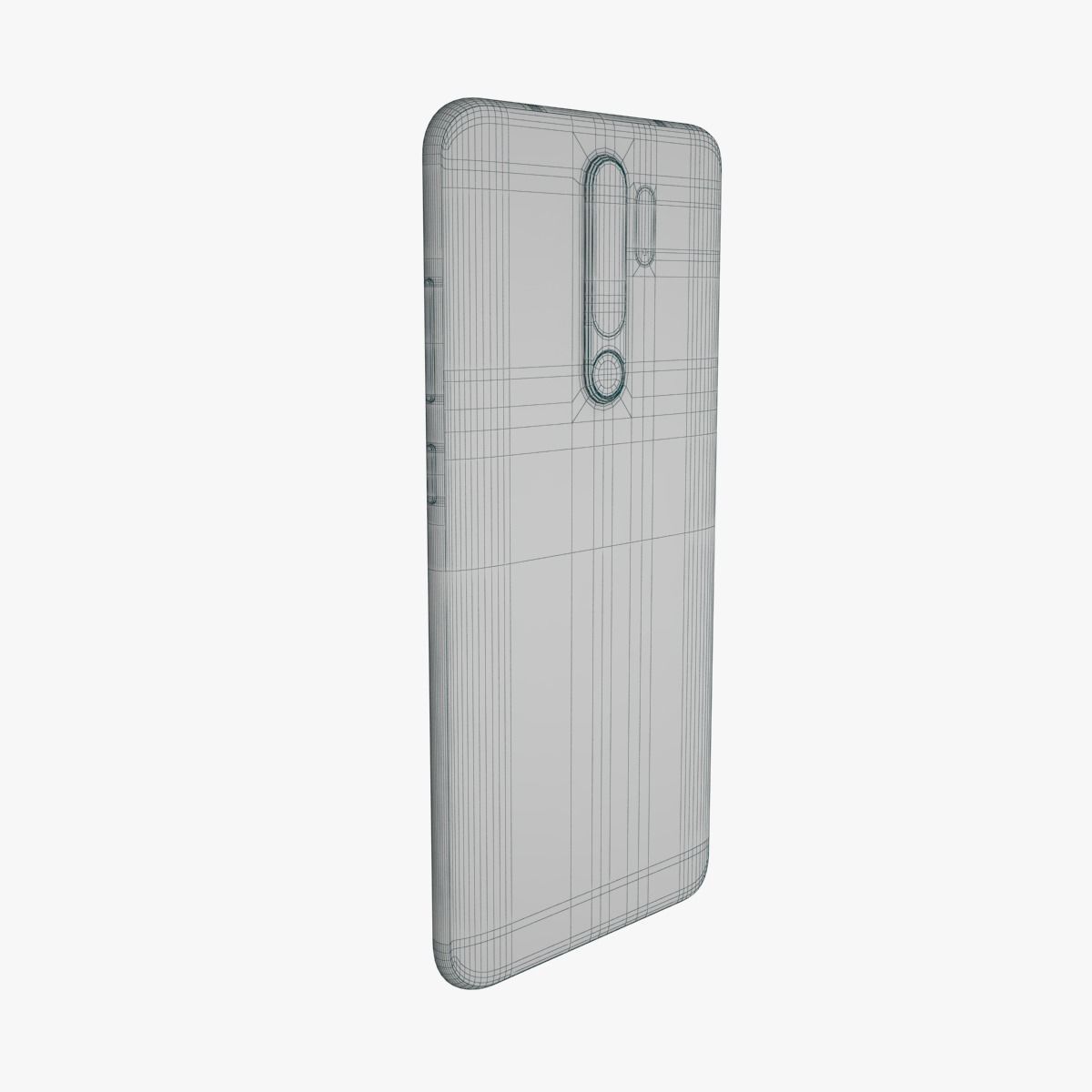 Xiaomi Redmi Note 8 Pro with 4 colors 3D model_13