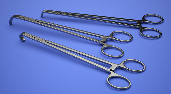 Surgical Forceps 3D model