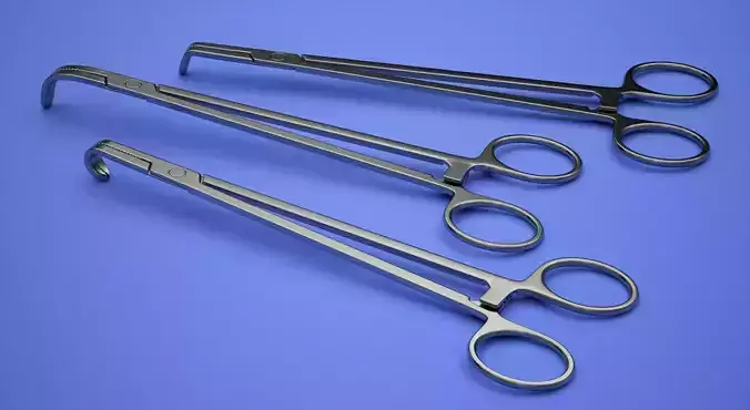 Surgical Forceps 3D model