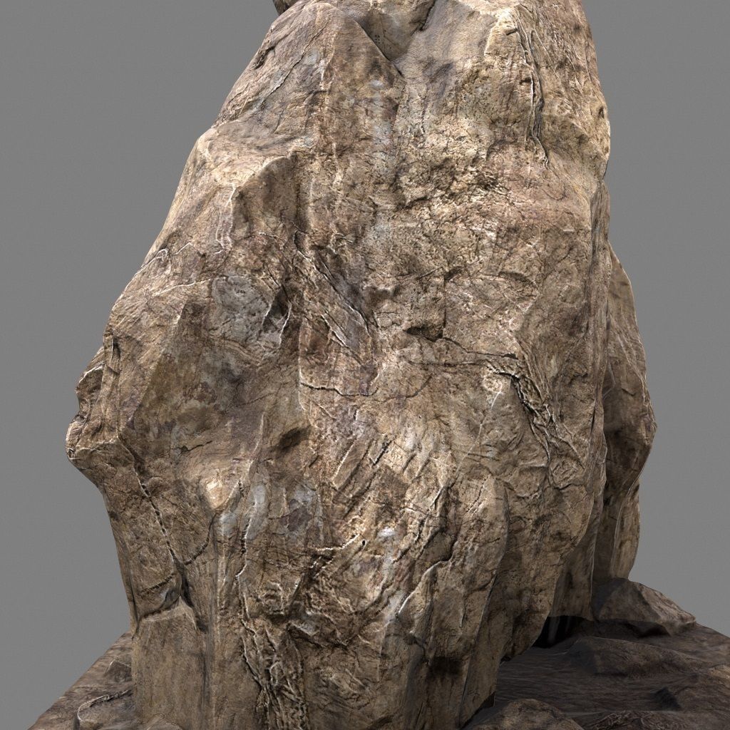 Skull Cave 3D model_16
