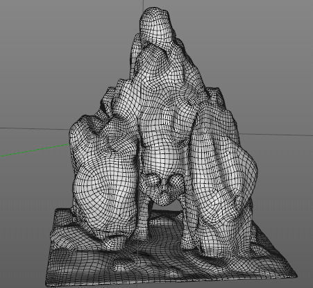 Skull Cave 3D model_19