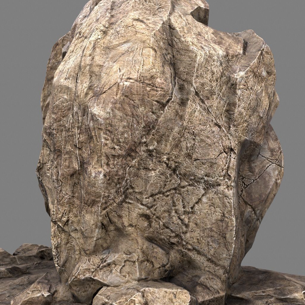 Skull Cave 3D model_13