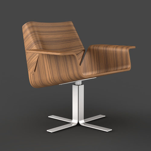  Buttercup Chair 3D model