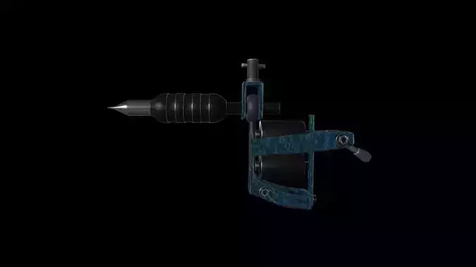 TATO-001  Tattoo Machine 3D model