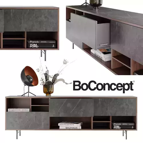 beautiful setup BoConcept 3D model beautiful setup BoConcept 3D model