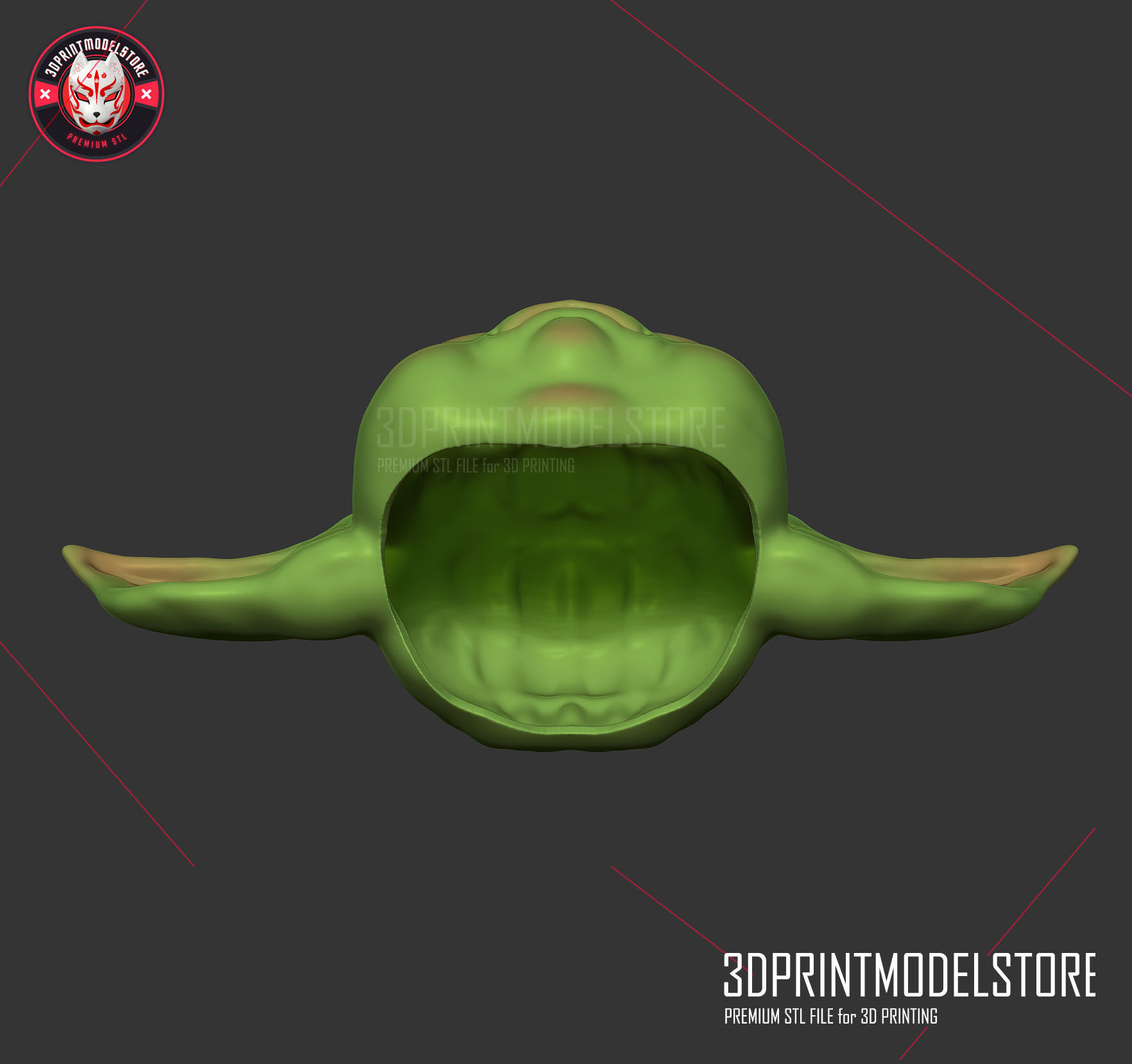 Mandalorian Helmet - Baby Yoda Star Wars Cosplay  3D print model_4