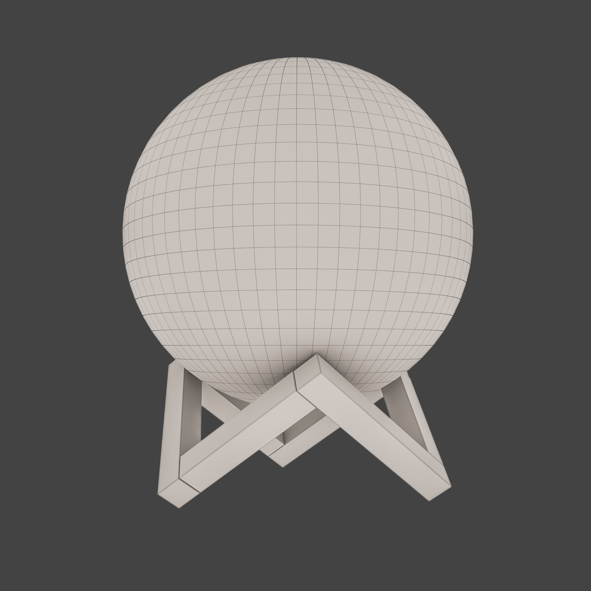 moon lamp 3D model_2