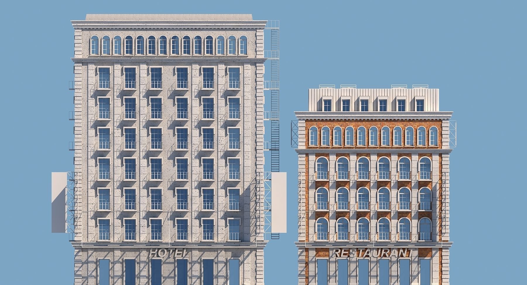 Commercial Buildings 104  3D model_3