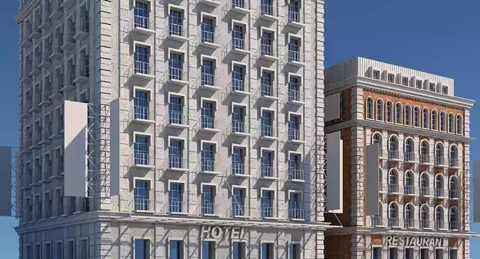 Commercial Buildings 104  3D model