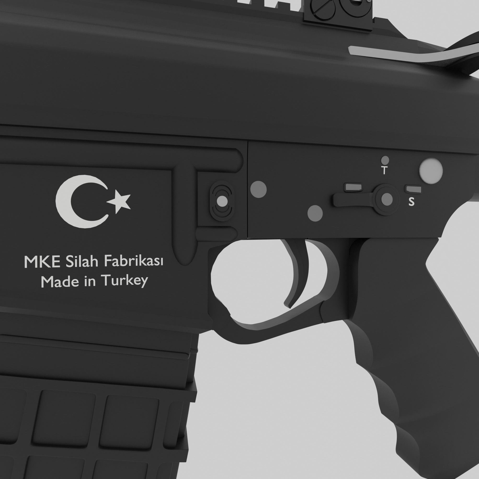 MPT-55 Assault Rifle 3D model_10