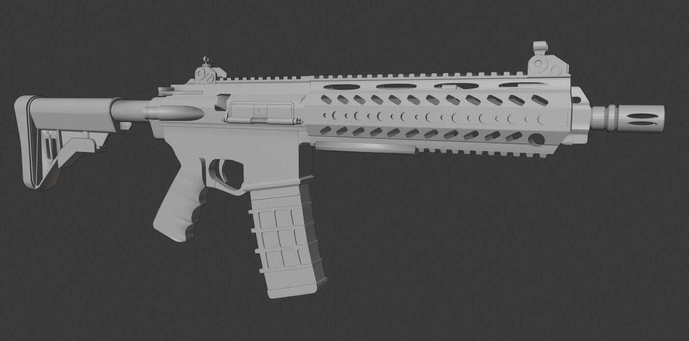 MPT-55 Assault Rifle 3D model_21