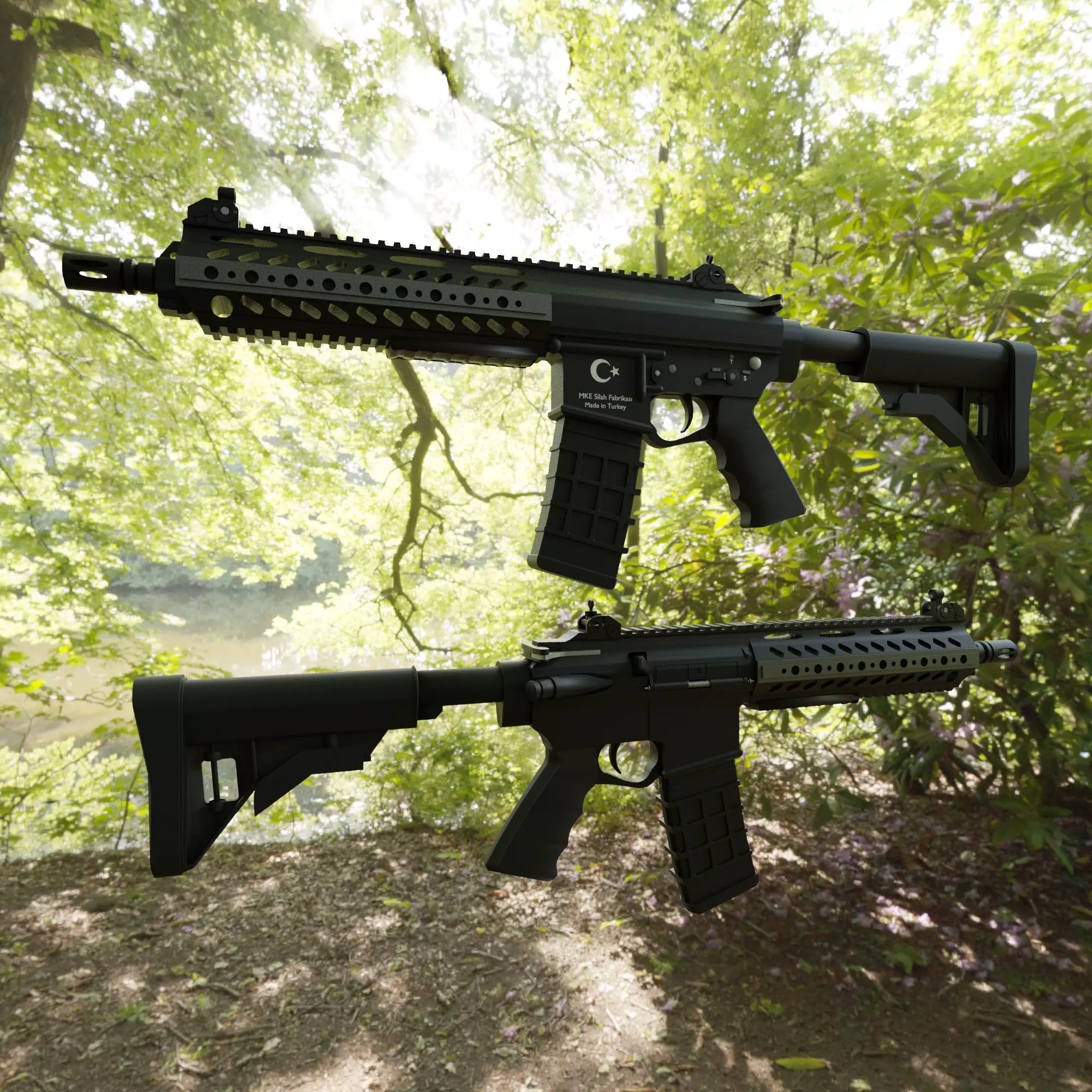 MPT-55 Assault Rifle 3D model_0