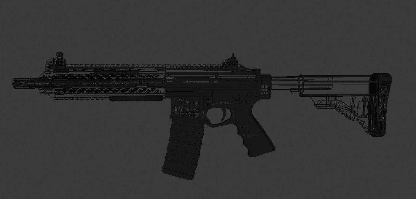 MPT-55 Assault Rifle 3D model_23
