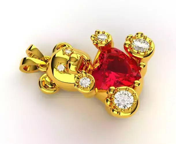 Teddy Bear - Pendant