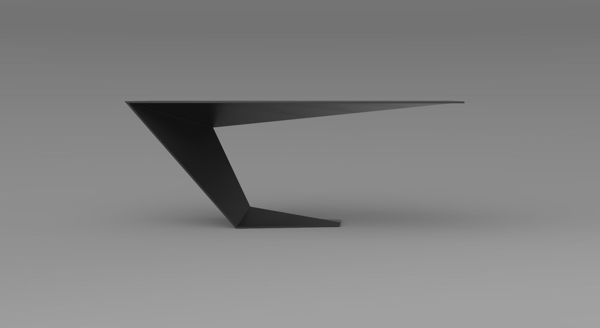 Office desk 3D model_1