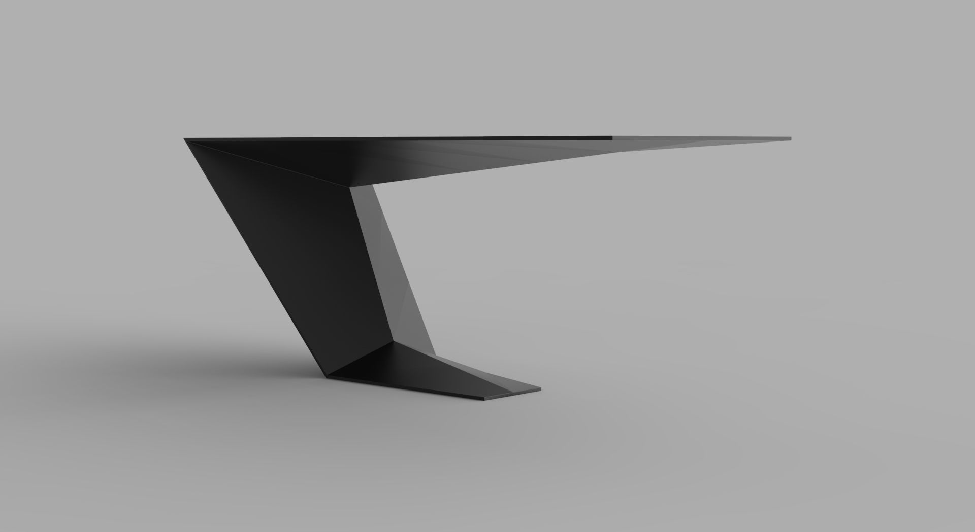 Office desk 3D model_4