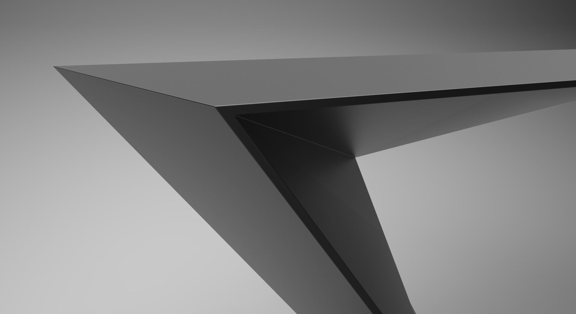 Office desk 3D model_5