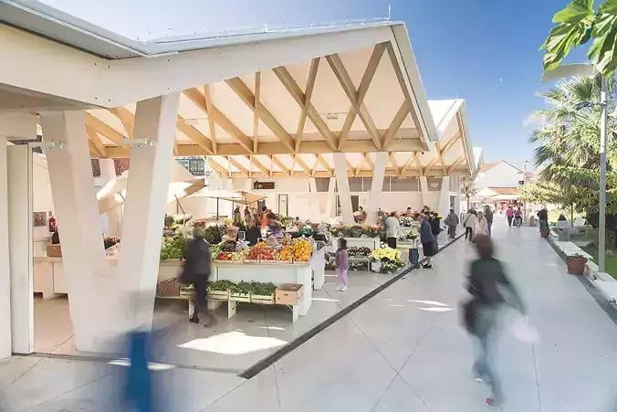 Open Public Marketplace 3D Model